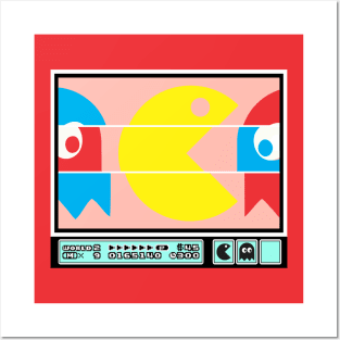 Pacman roulette Posters and Art